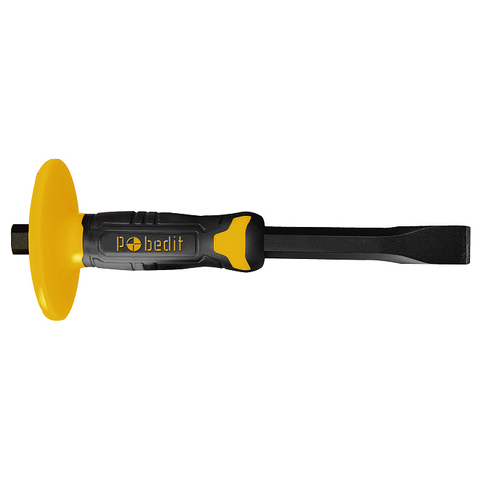 Зубило с резино-пласт.протектором 16*250мм Профи Pobedit