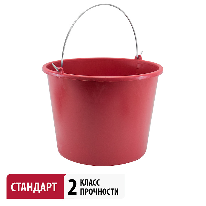 Ведро ударопрочное штукатурно-малярное 12 (без носика)