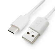 Кабель USB type-C, 1м, 2А , белый