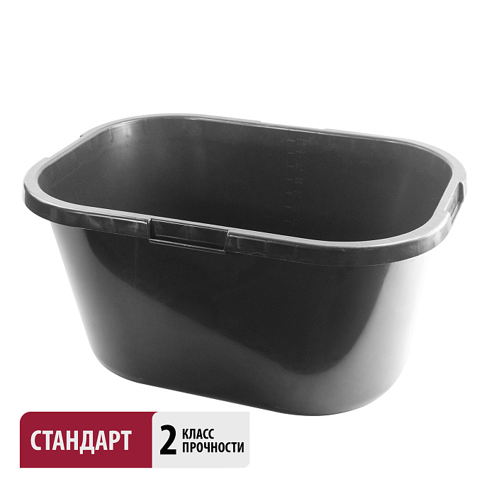 Таз для смесей усиленный прямоугольный 120, Политех QUALITY