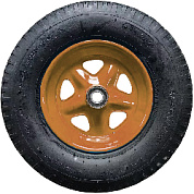 Колесо для тачки с ПЕРФО-диском (4.80/4.00-8) втулка 20 mm - запасное