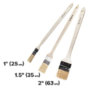 Набор кистей радиаторных 3 шт (1", 1,5", 2")